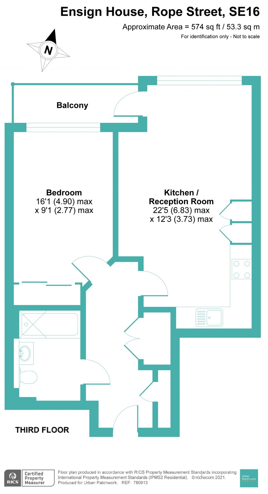Floorplans For Rope Street, London