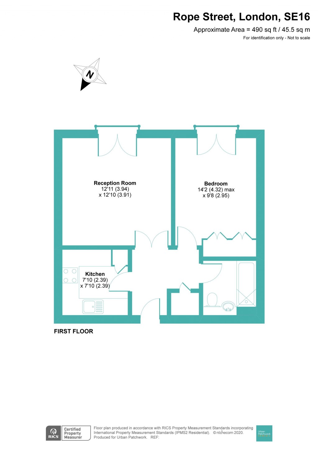 Floorplans For Rope Street, London