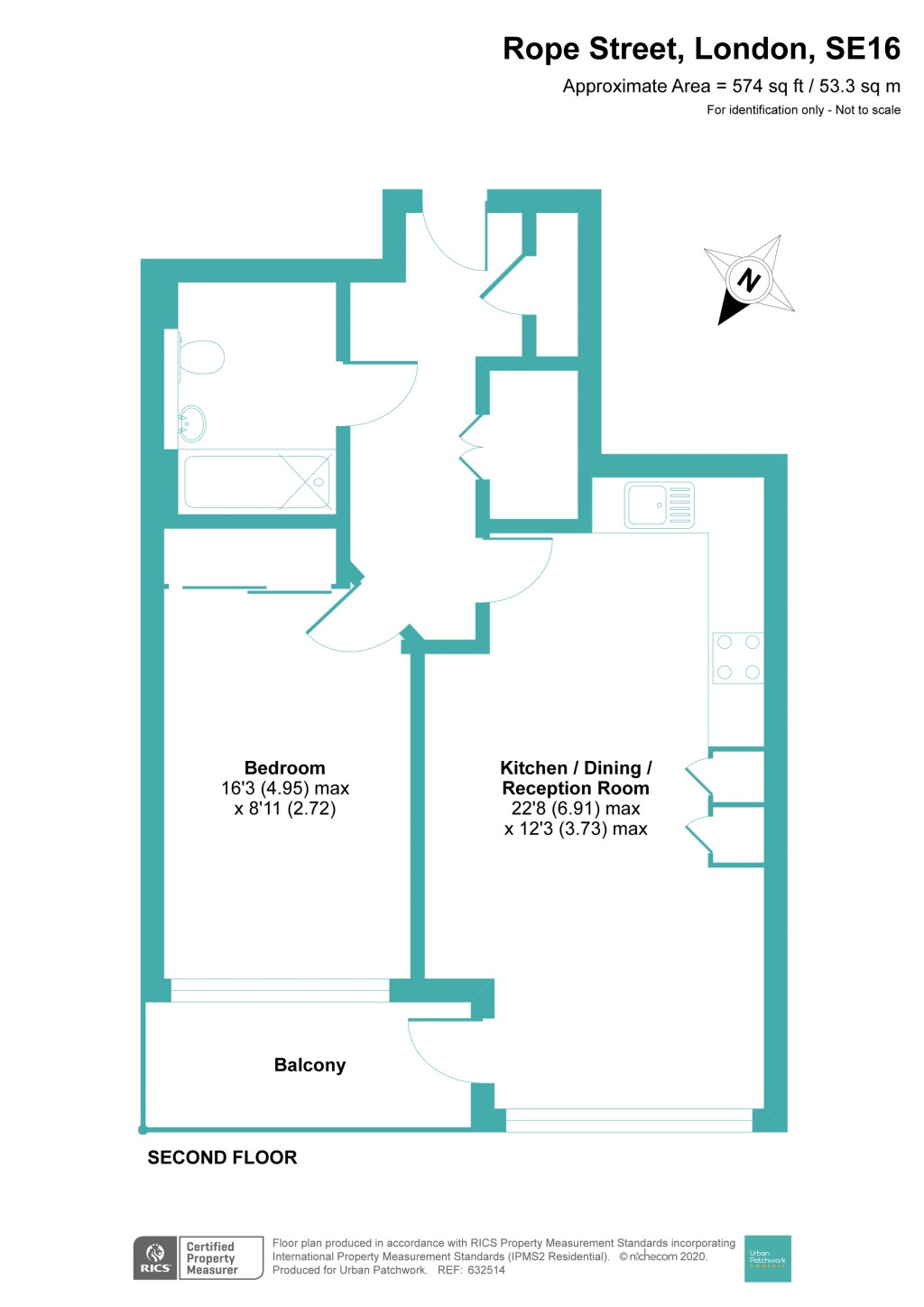Floorplans For Rope Street, London