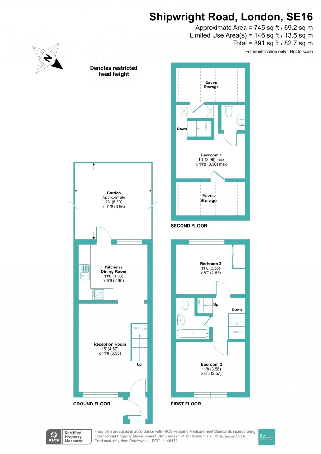 Floorplans For Shipwright Road, London