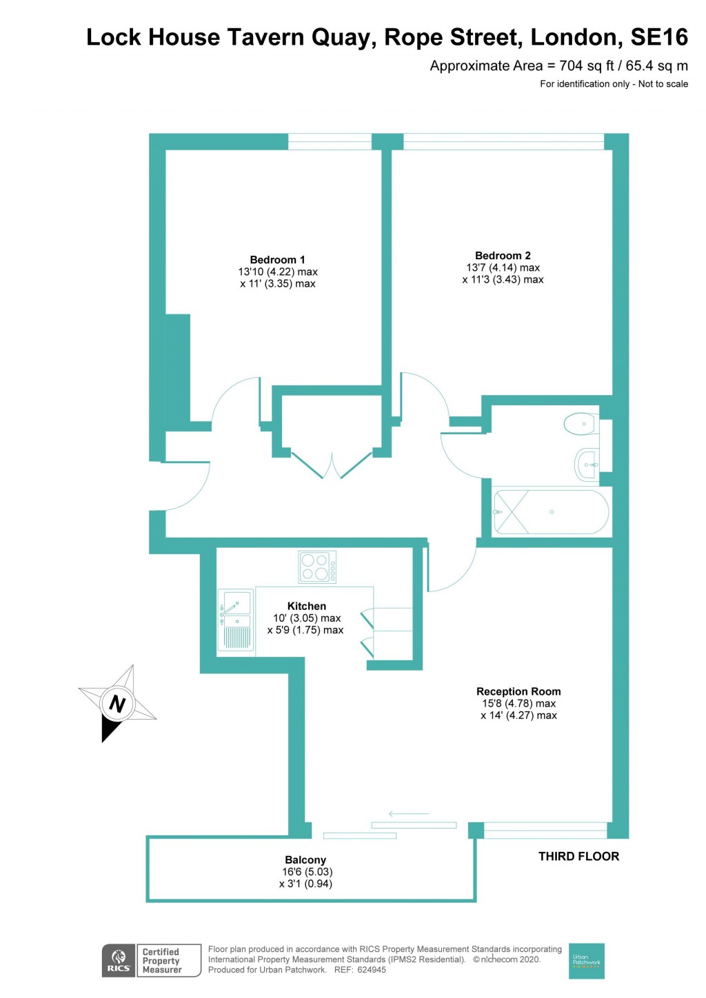 Floorplans For Rope Street, London