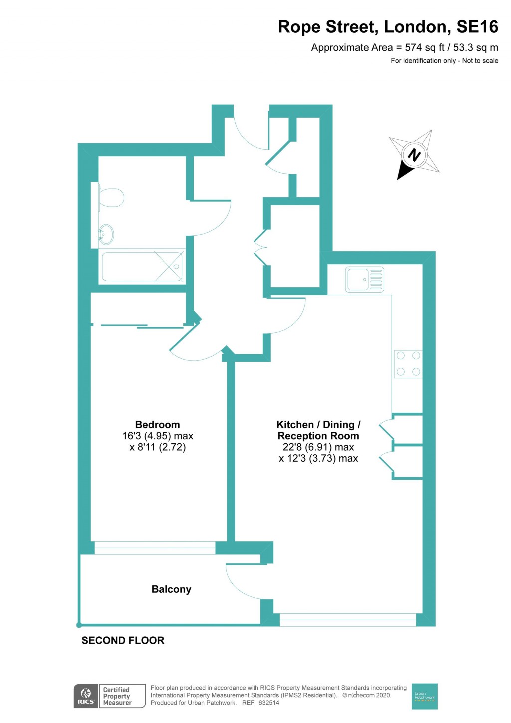 Floorplans For Rope Street, London