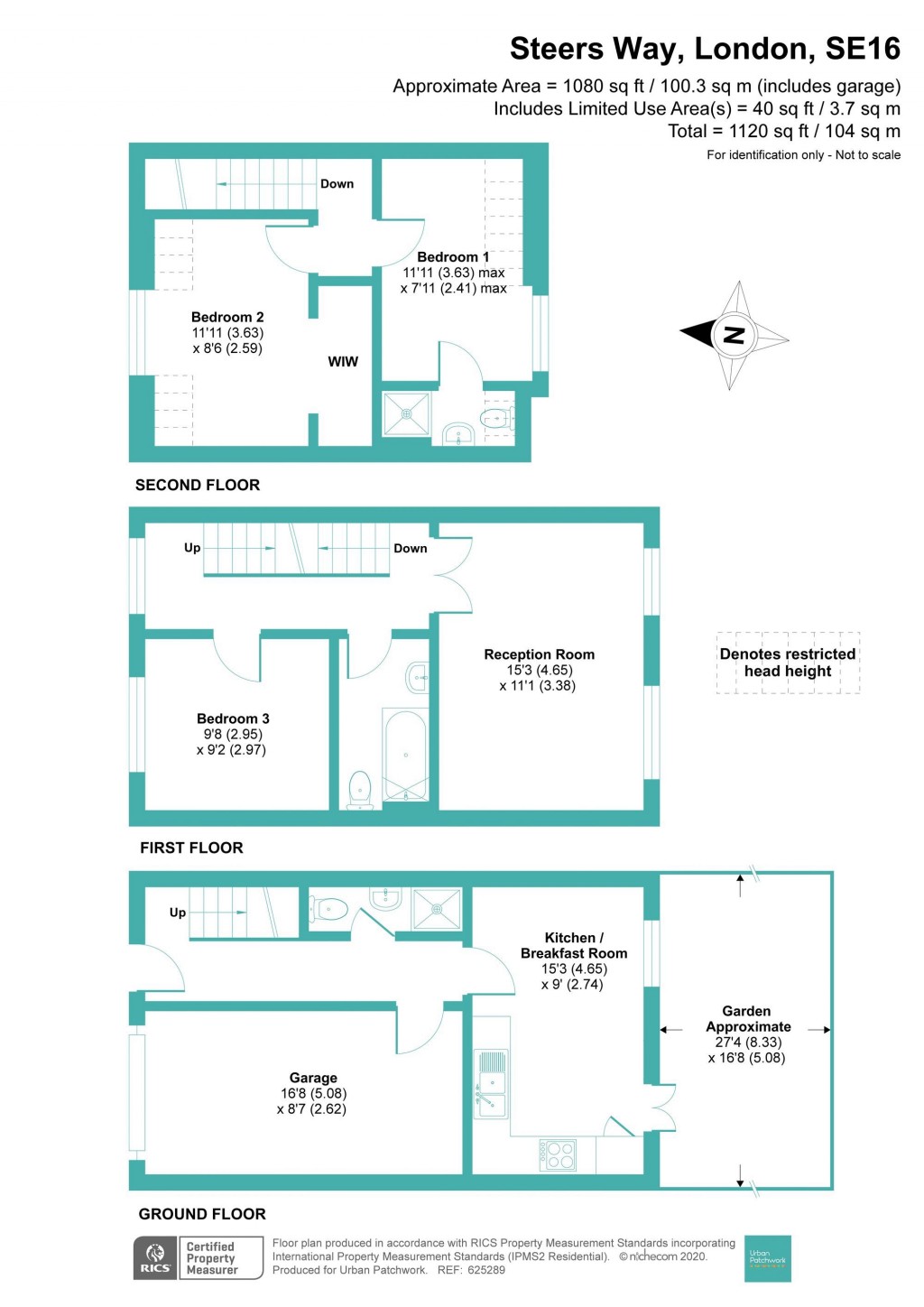Floorplans For Steers Way, London