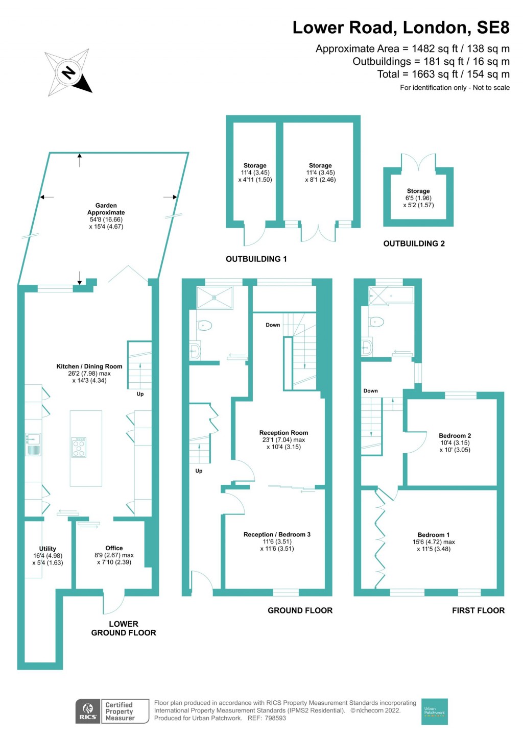 Floorplans For Lower Road, London