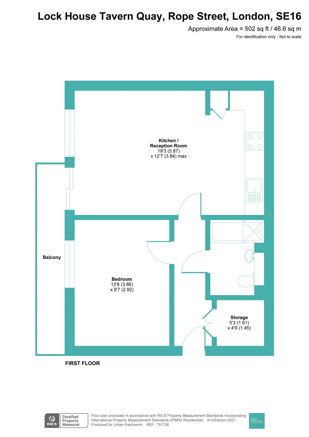 Floorplans For Rope Street, London