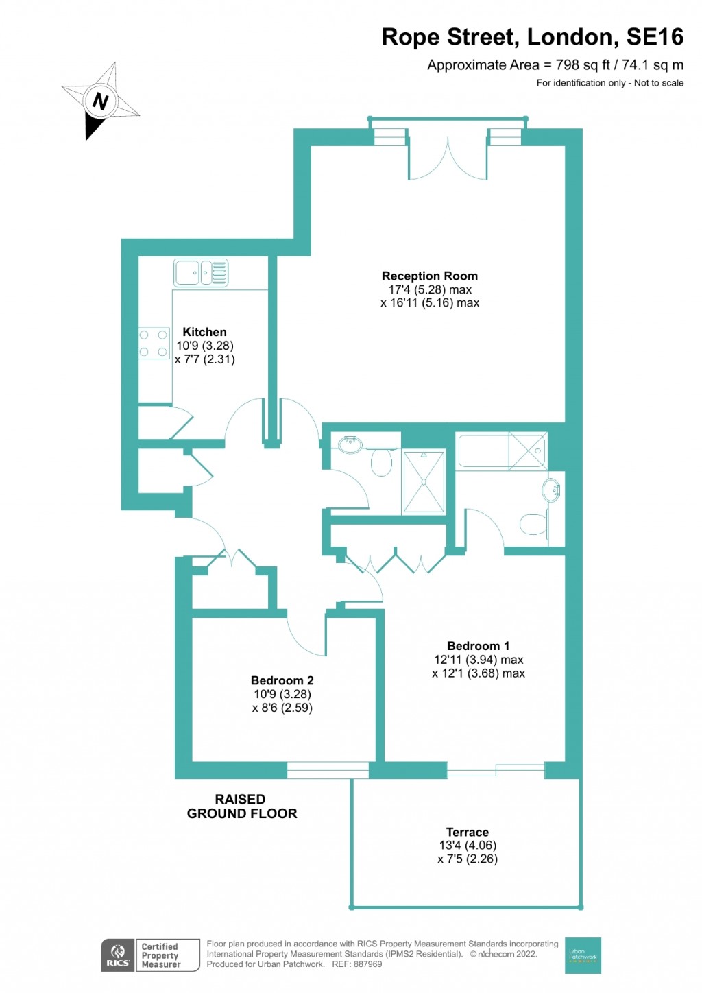 Floorplans For Rope Street, London