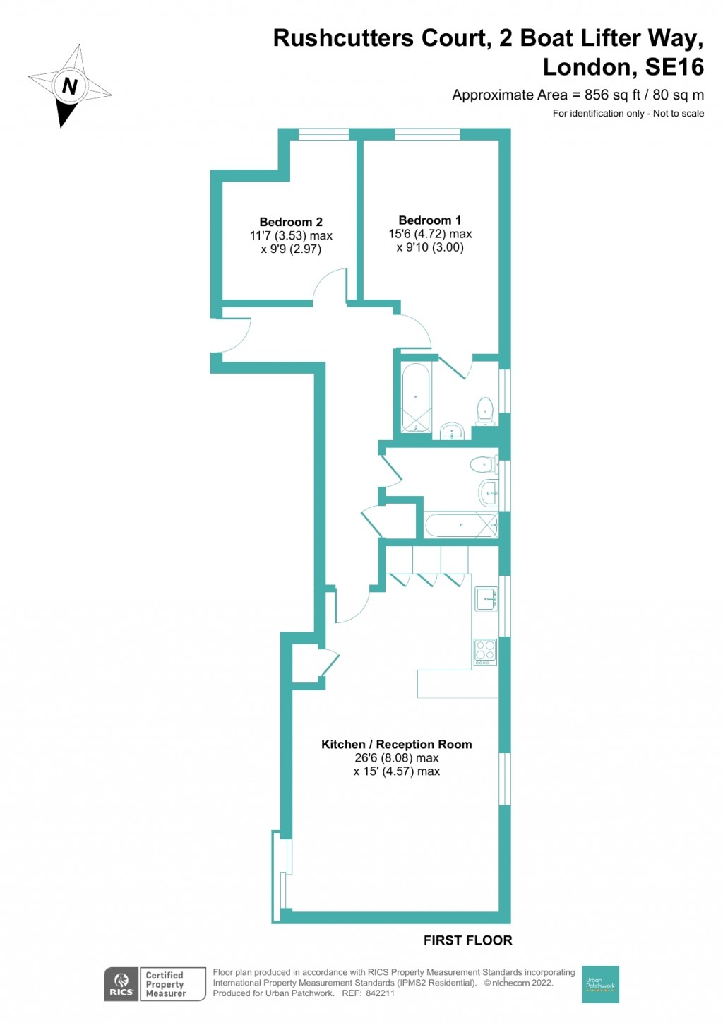 Floorplans For Boat Lifter Way, London