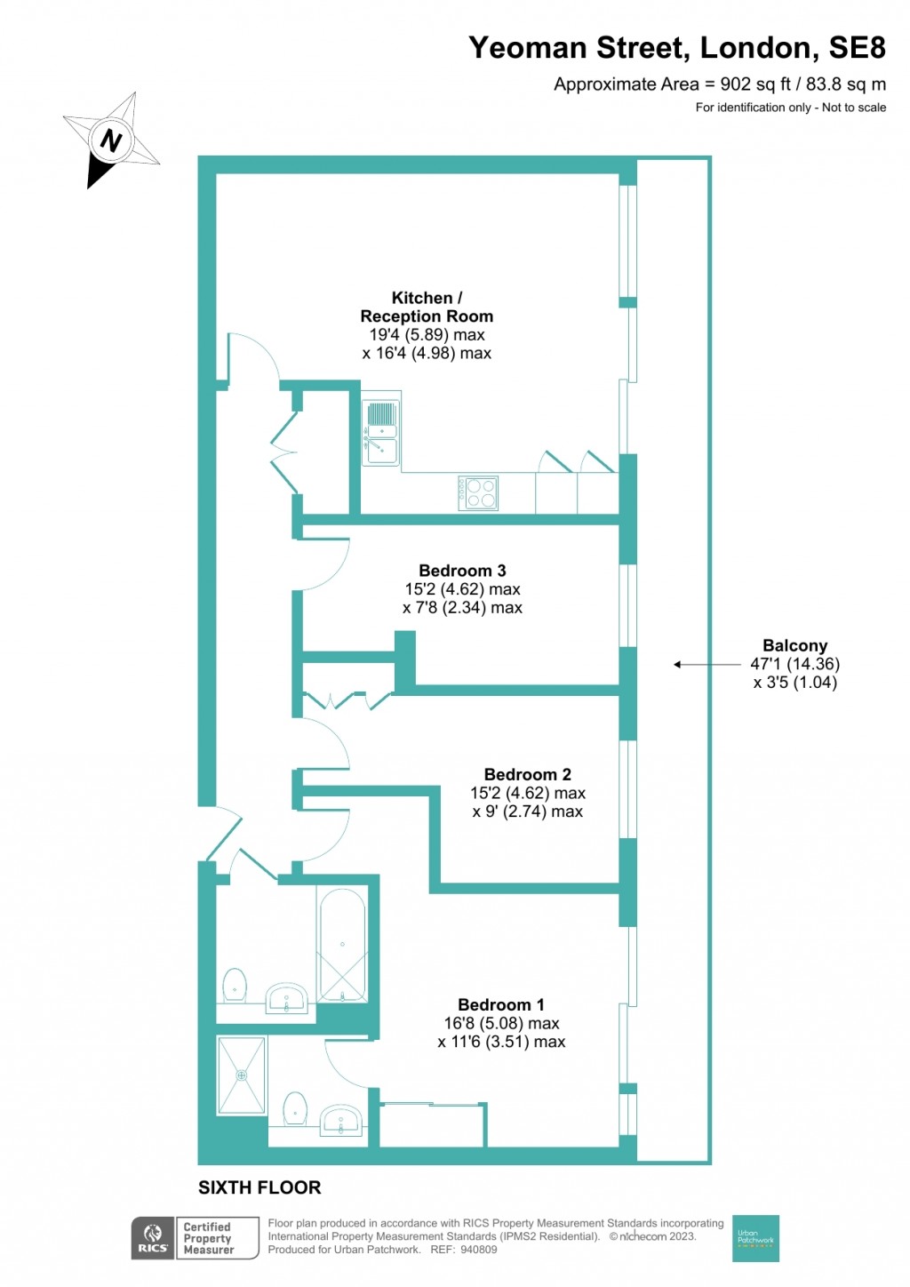 Floorplans For Yeoman Street, London
