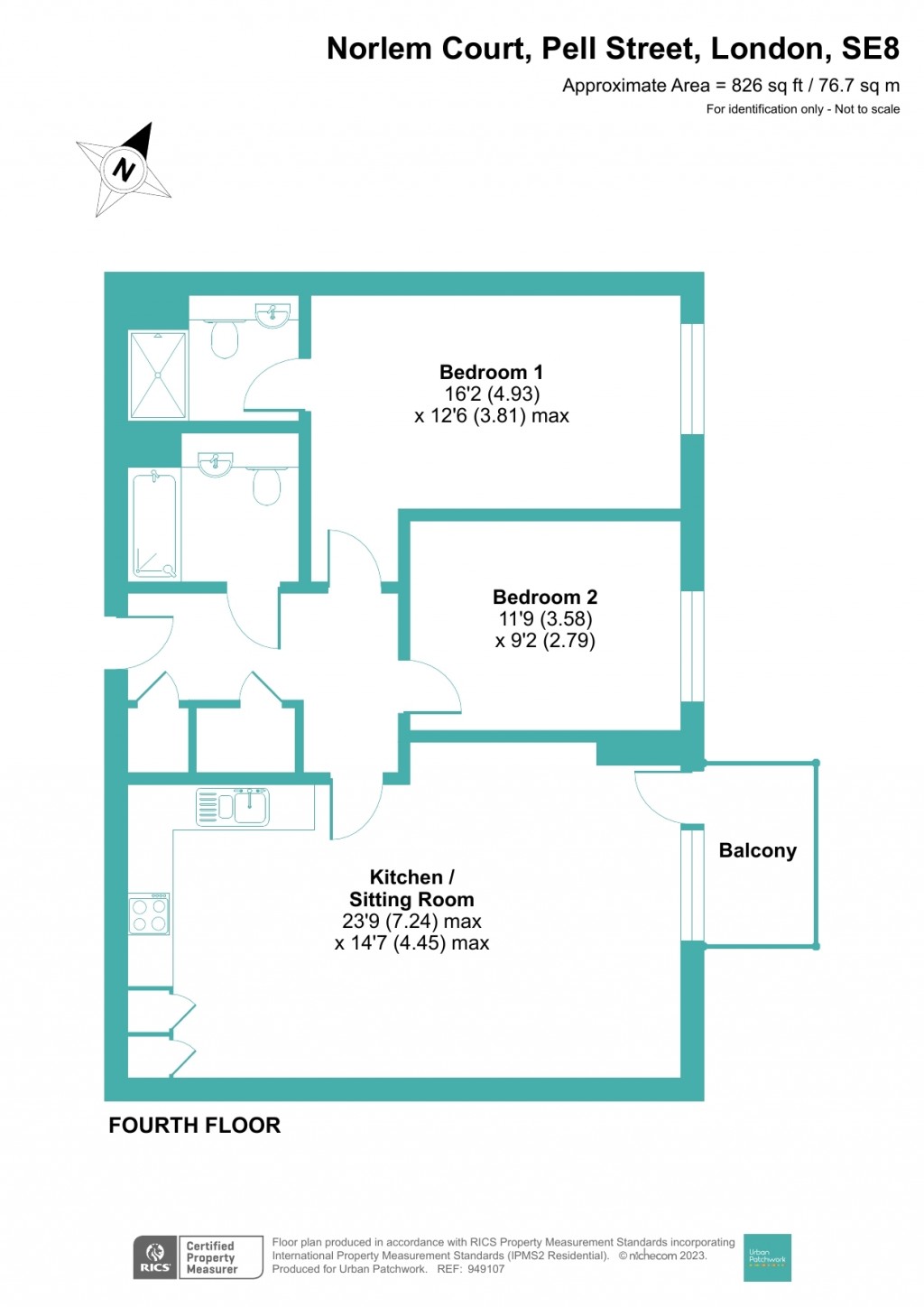 Floorplans For Pell Street, London