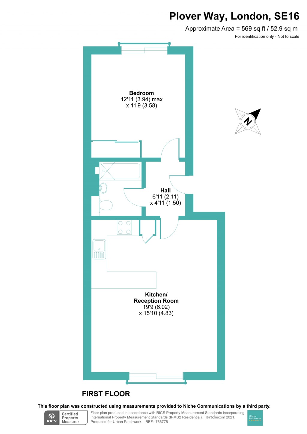 Floorplans For Plover Way, London