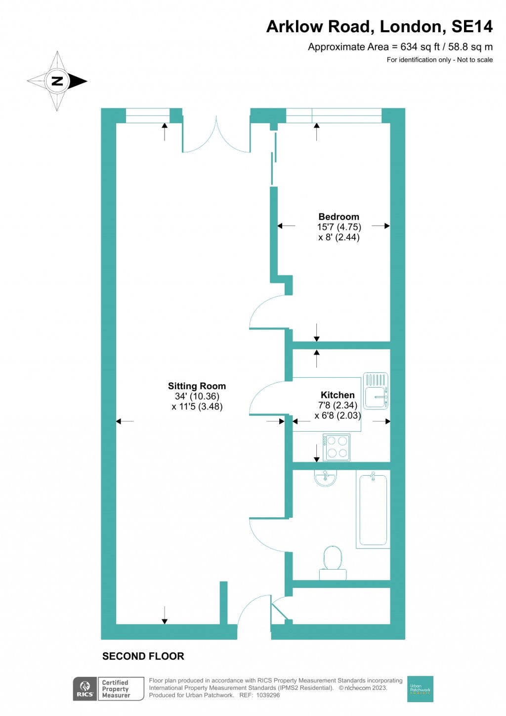 Floorplans For Arklow Road, London