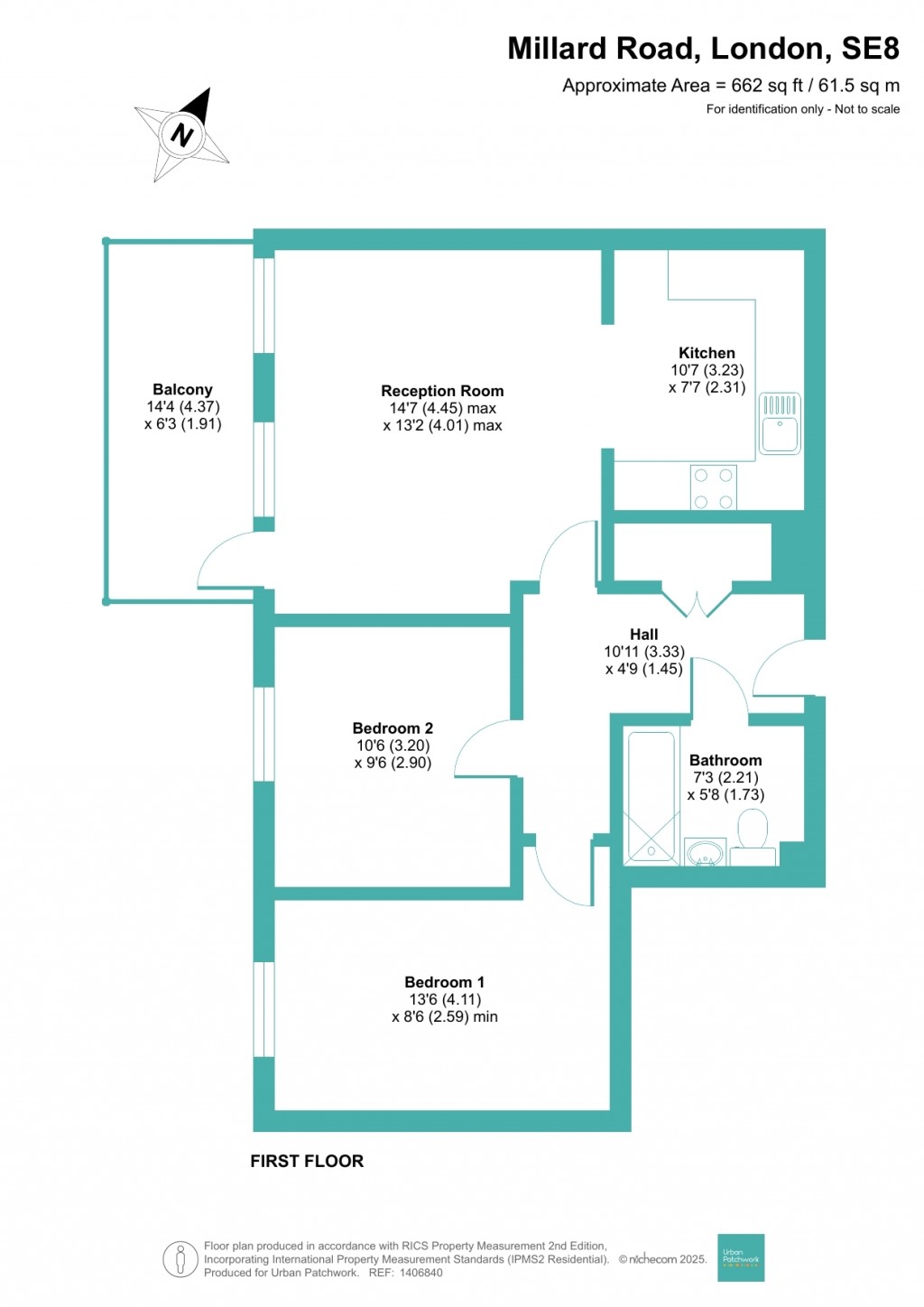 Floorplans For Millard Road, London