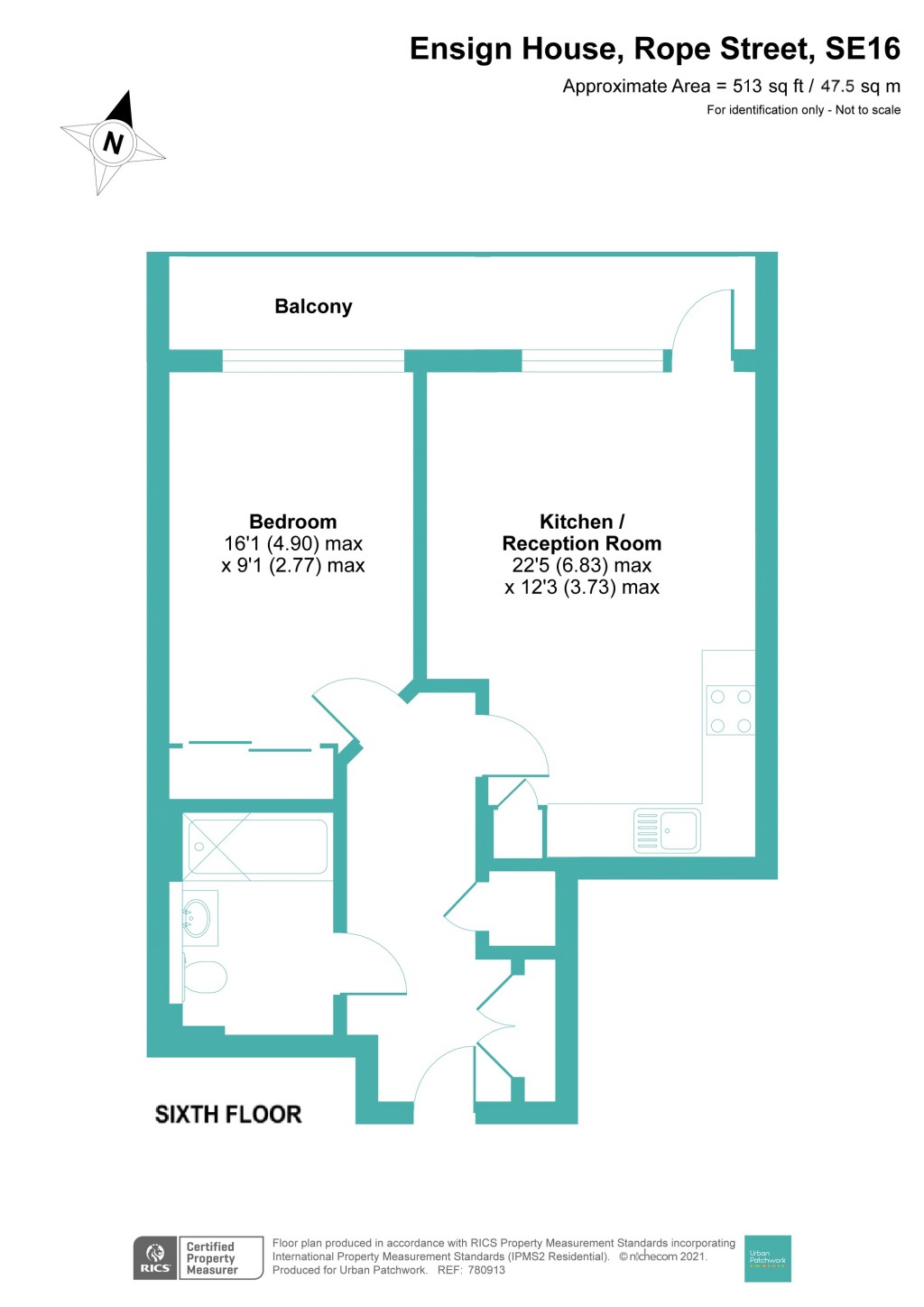 Floorplans For Rope Street, London