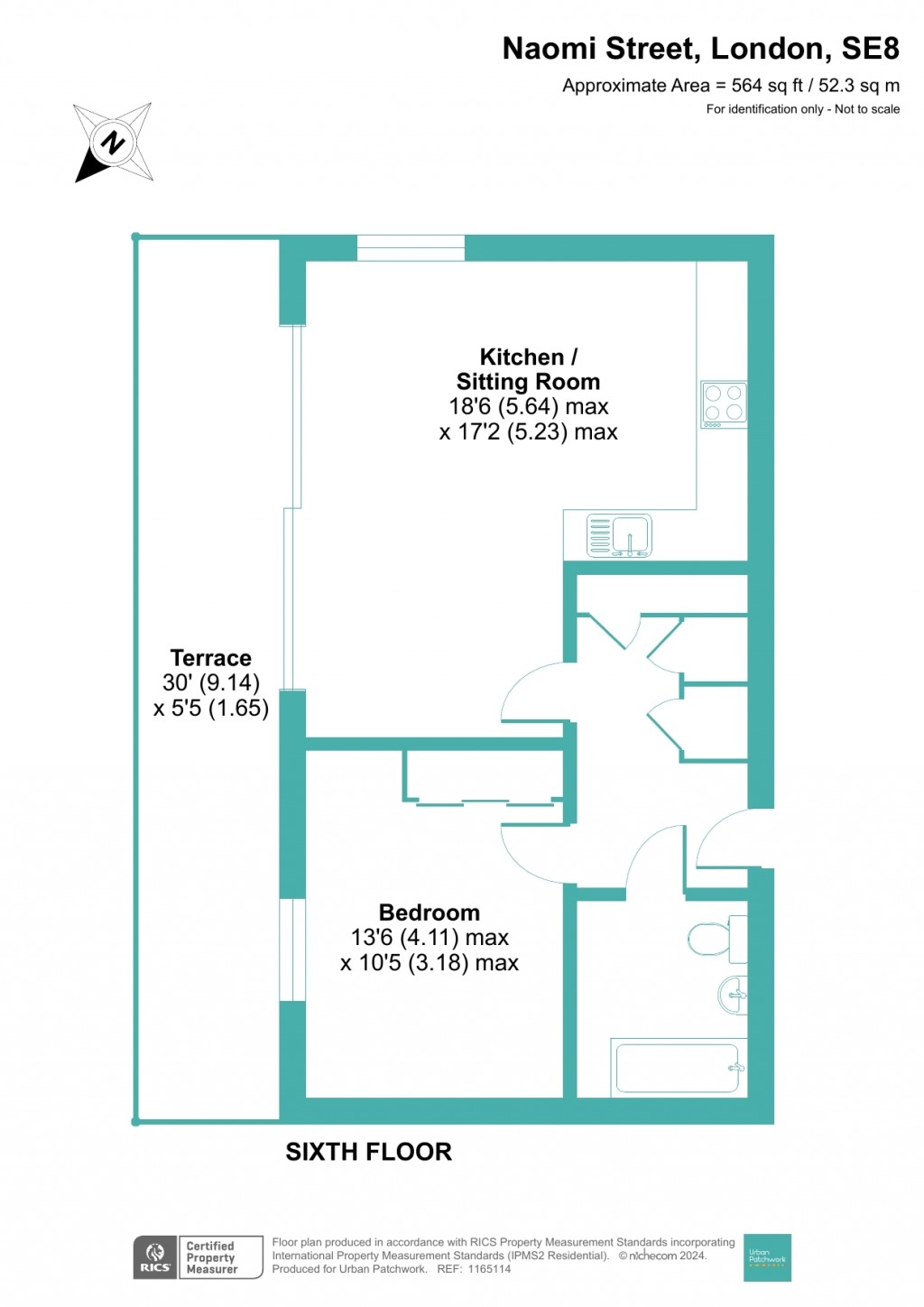 Floorplans For Naomi Street, London
