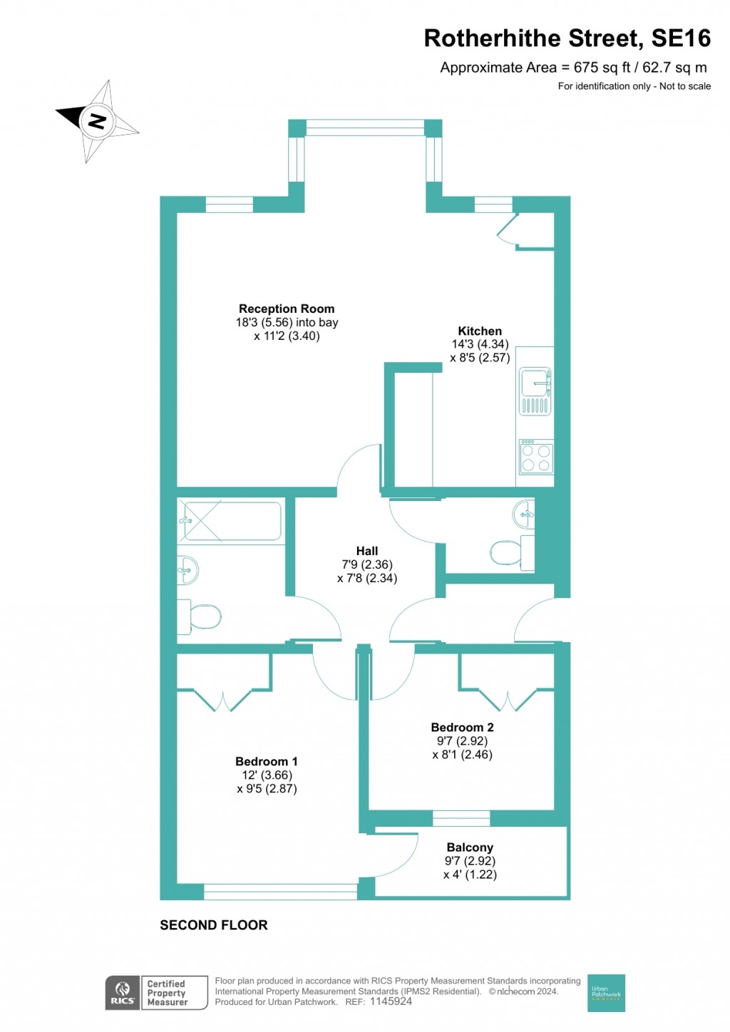 Floorplans For Rotherhithe Street, London