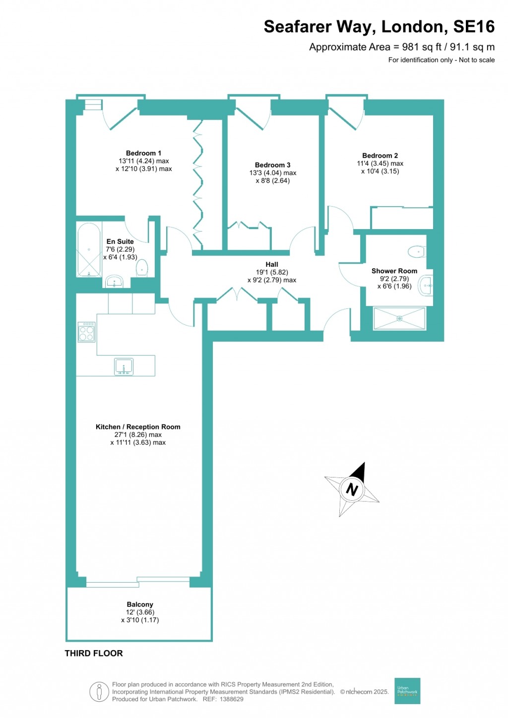 Floorplans For Seafarer Way, London