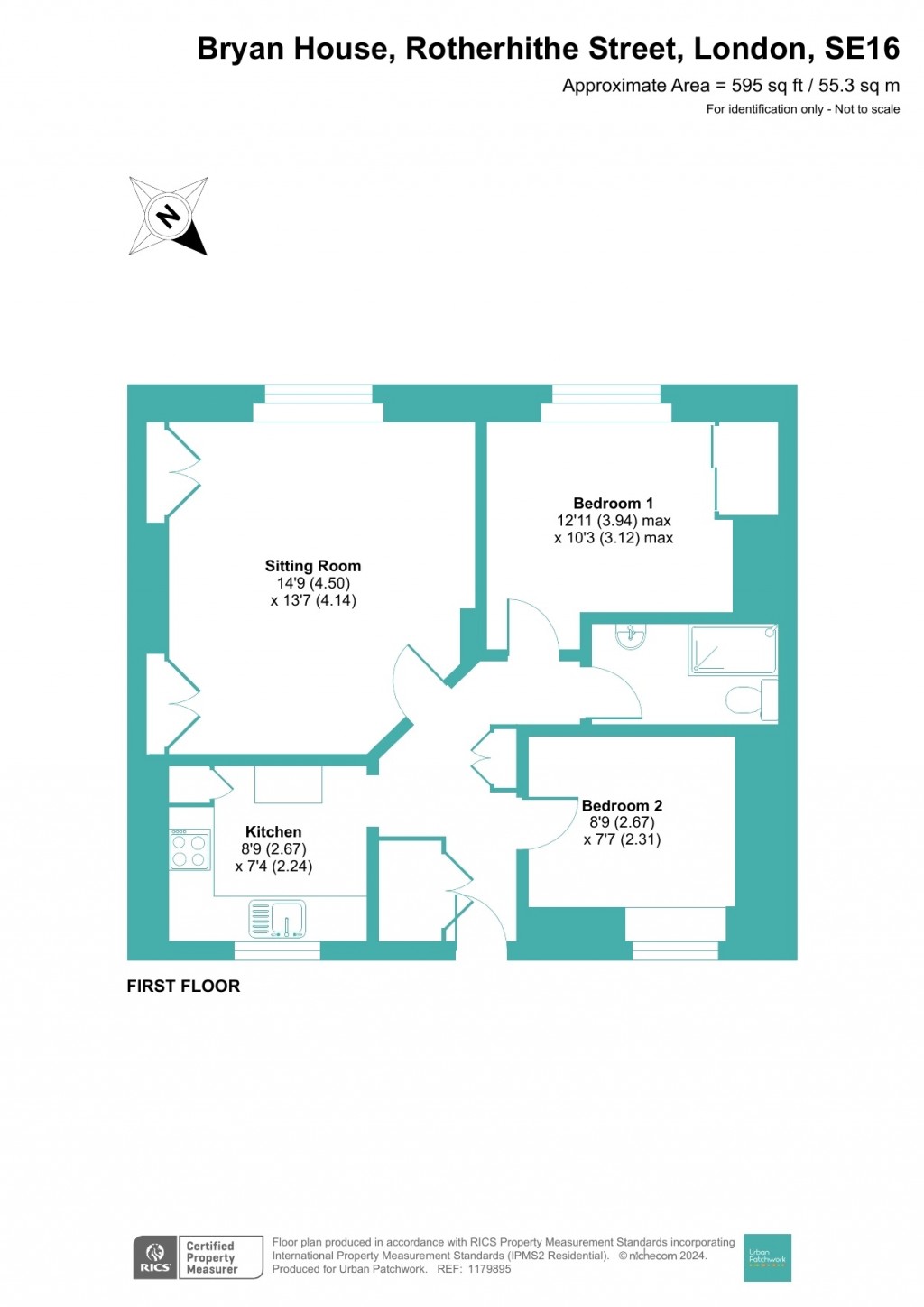 Floorplans For Rotherhithe Street, London