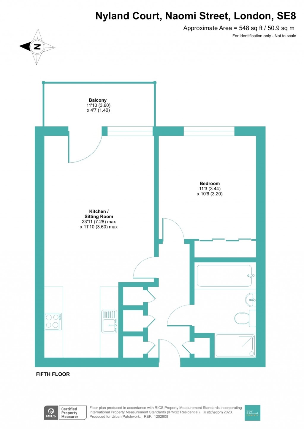 Floorplans For Naomi Street, London