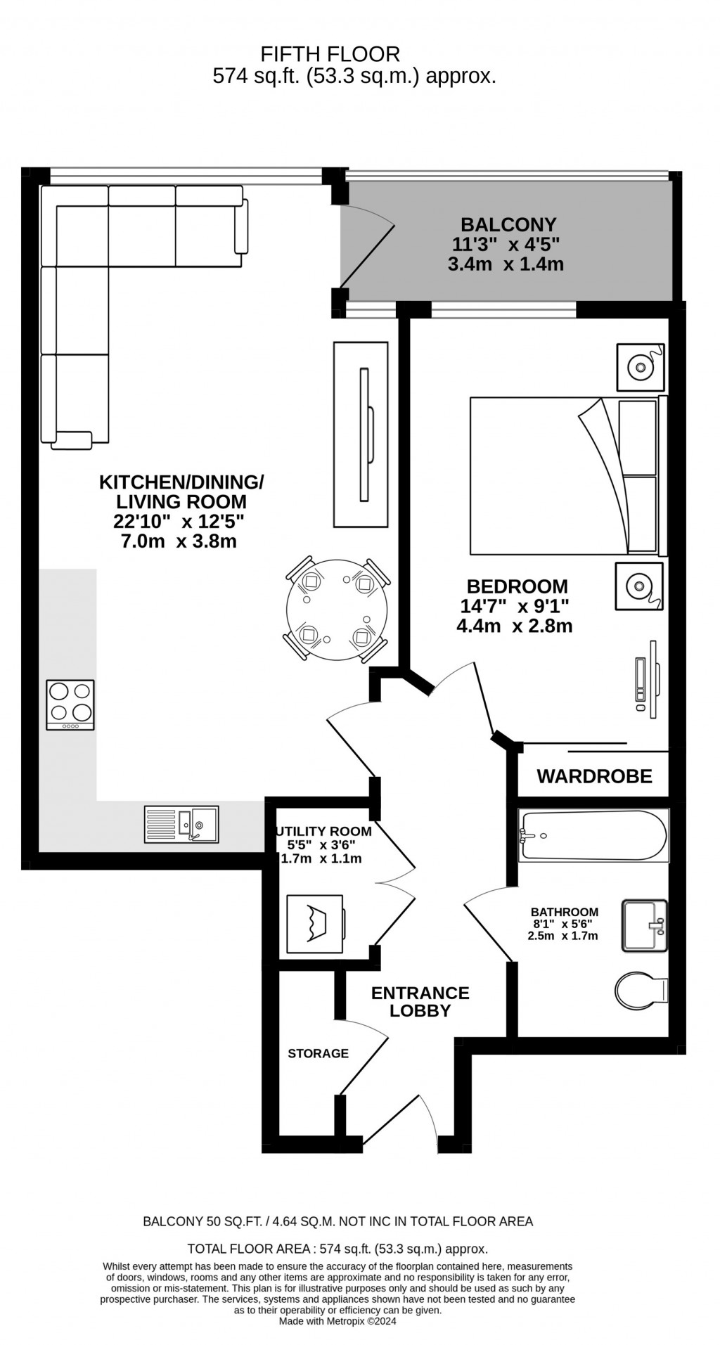 Floorplans For Rope Street, London