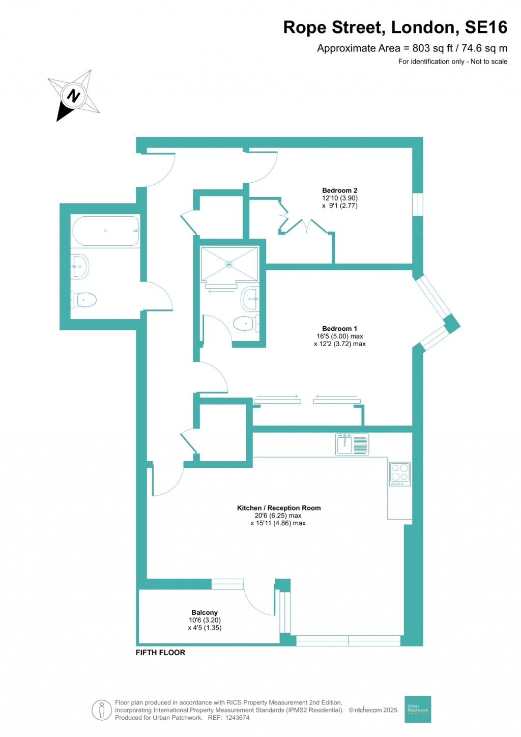 Floorplans For Rope Street, London