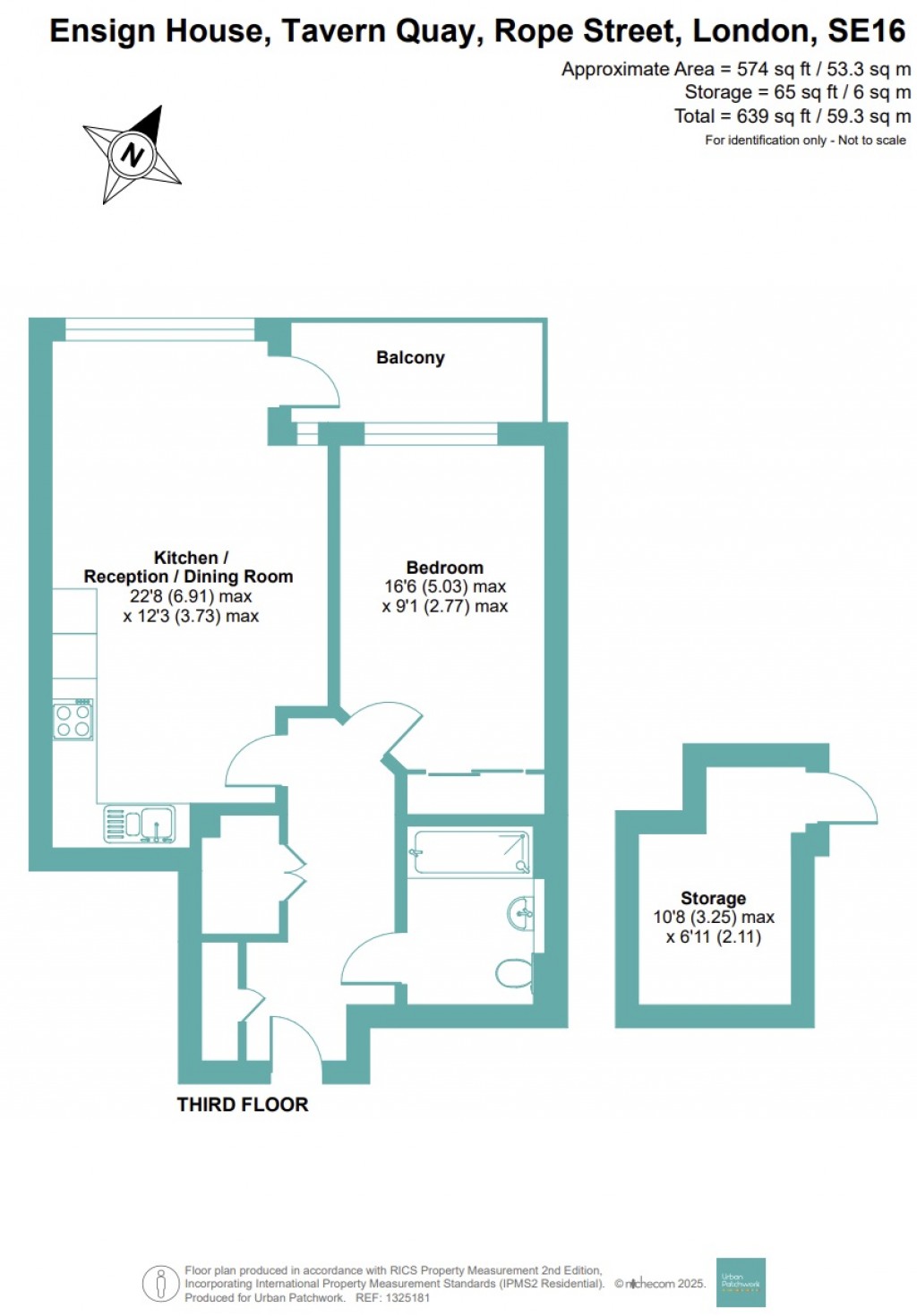 Floorplans For Rope Street, London