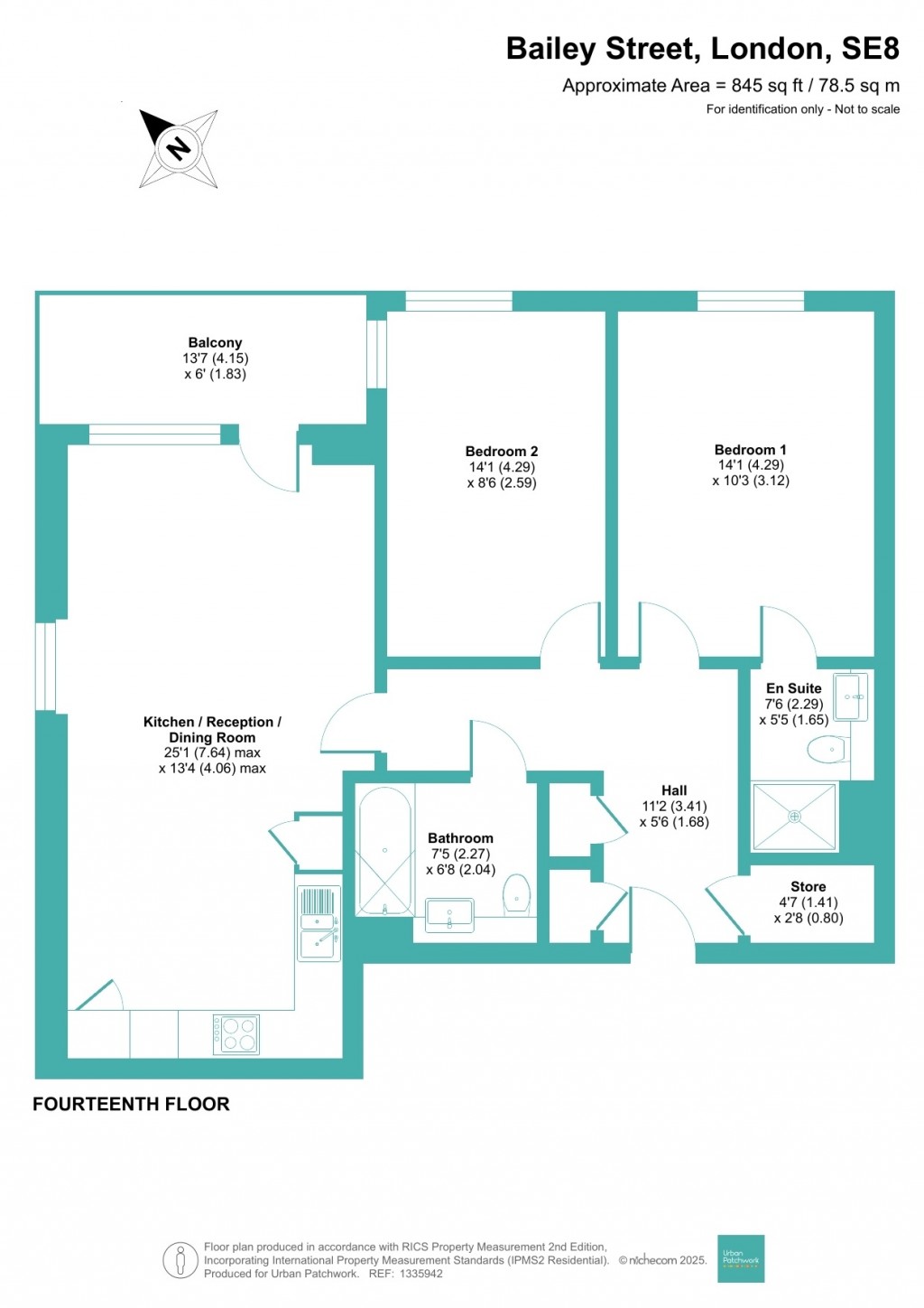 Floorplans For Bailey Street, London