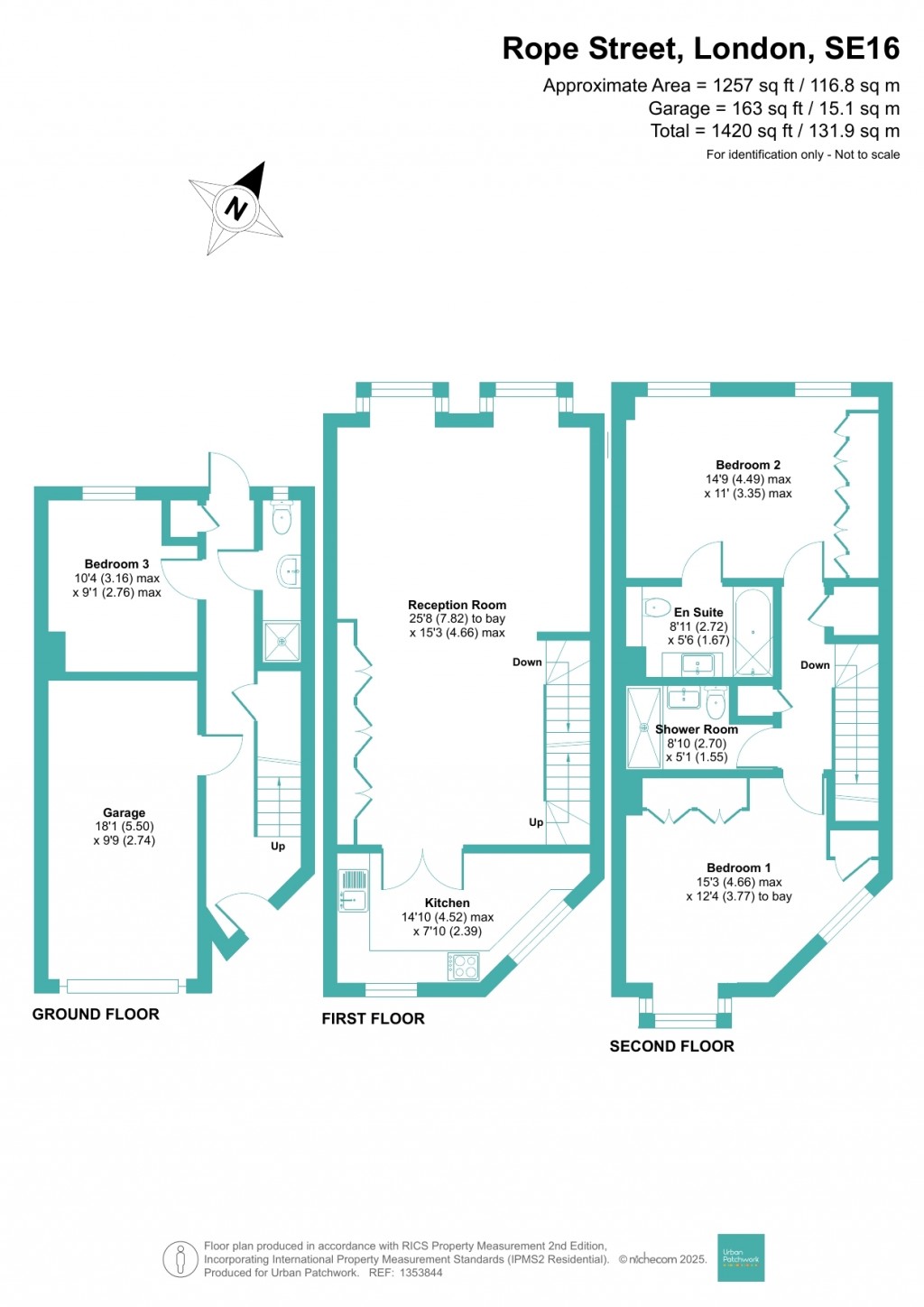 Floorplans For Rope Street, London