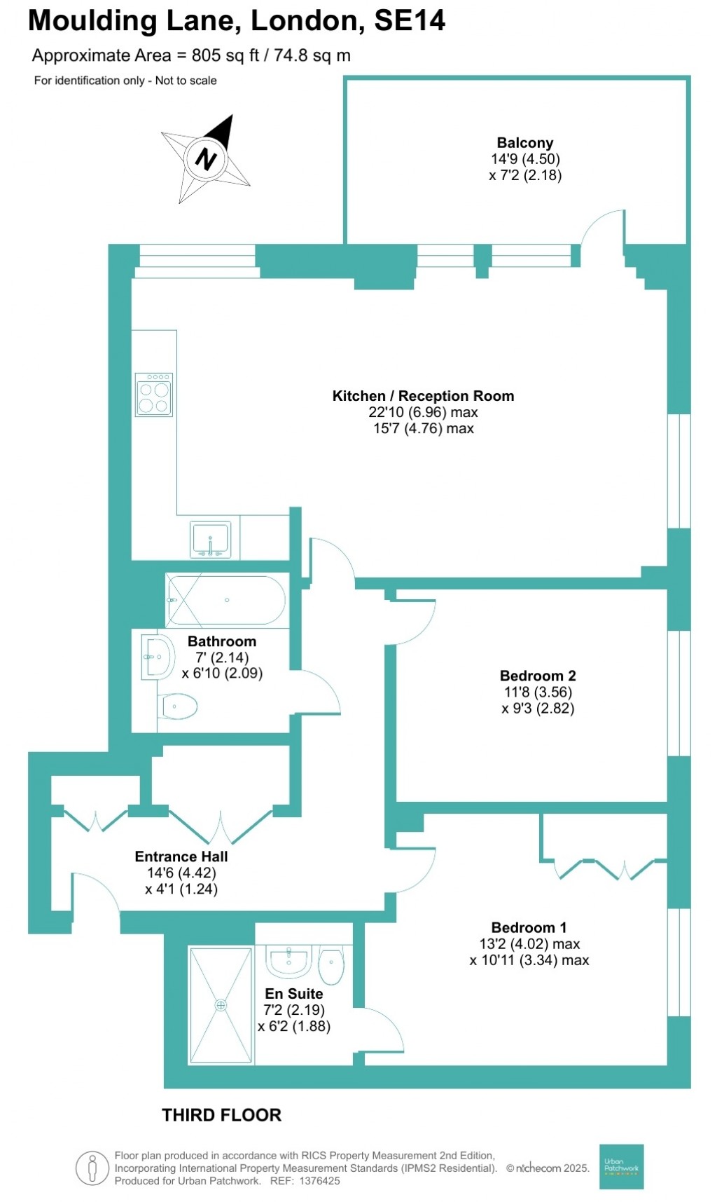 Floorplans For Moulding Lane, London