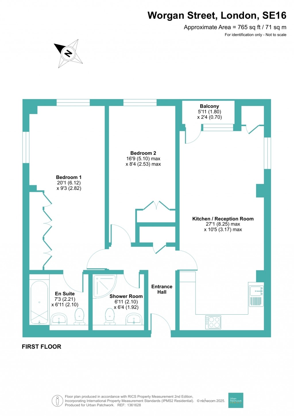 Floorplans For Worgan Street, London