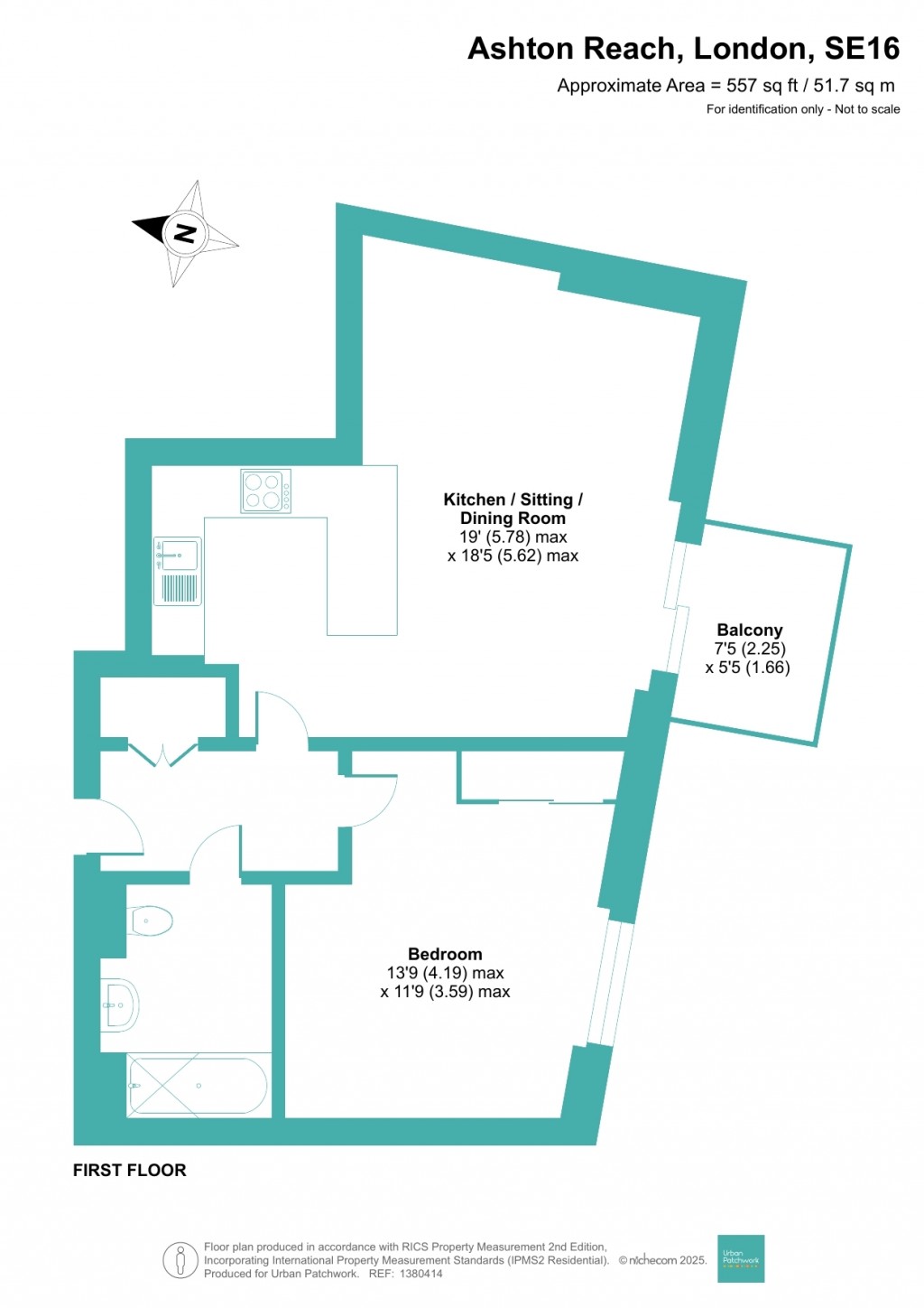 Floorplans For Ashton Reach, London