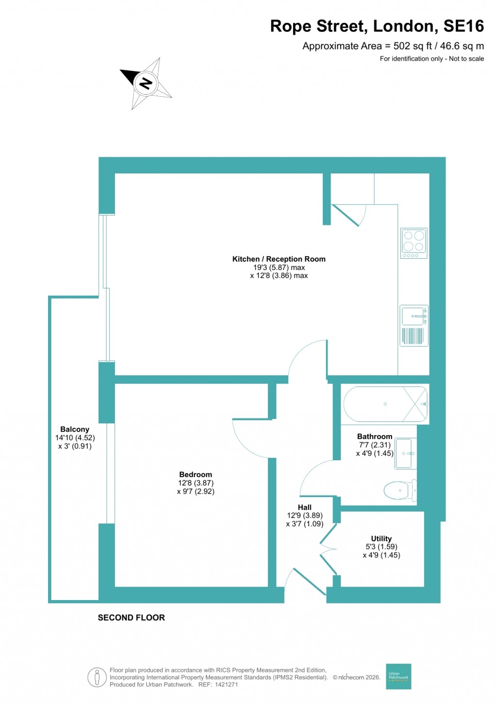 Floorplans For Rope Street, London