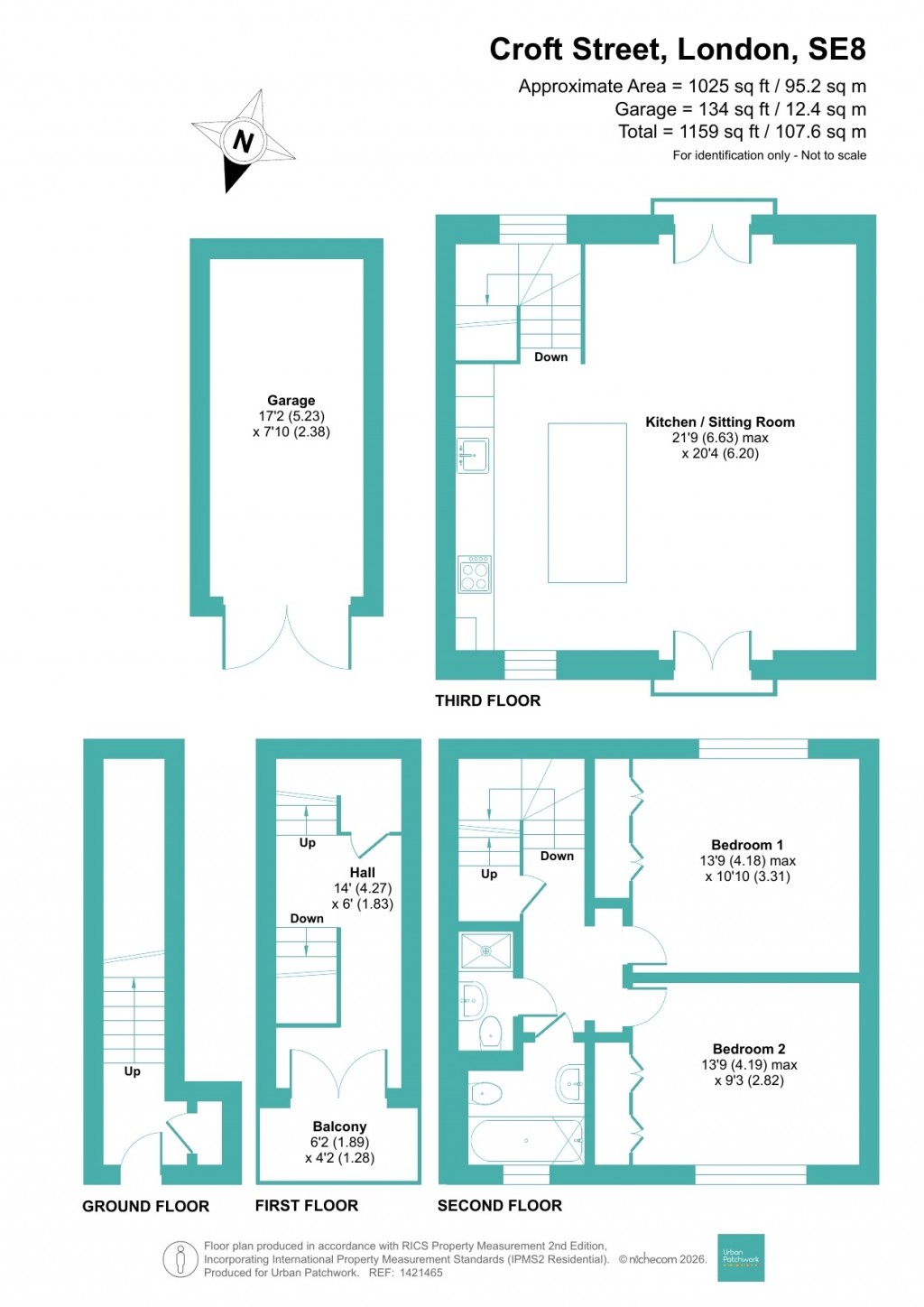 Floorplans For Croft Street, London