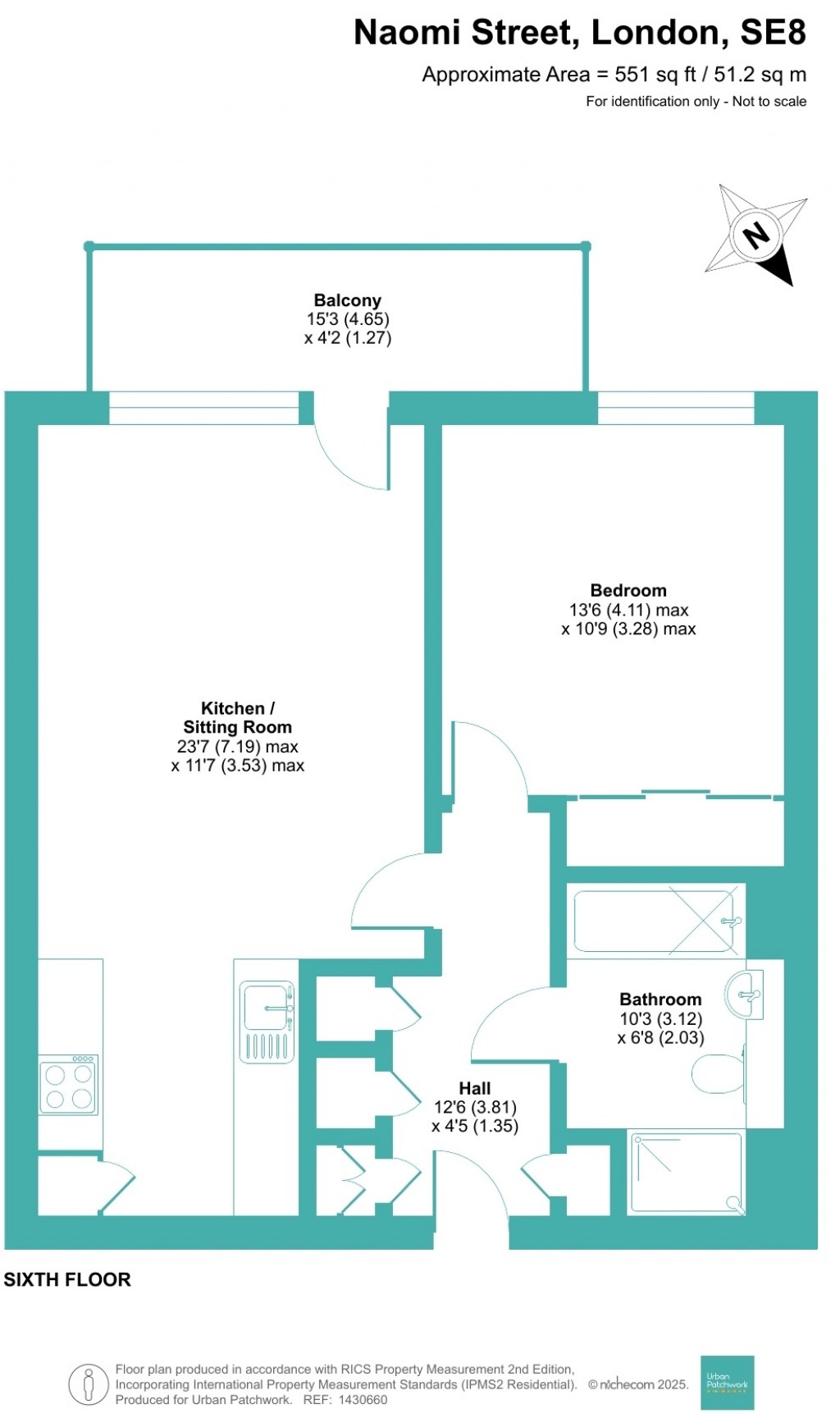 Floorplans For Naomi Street, London