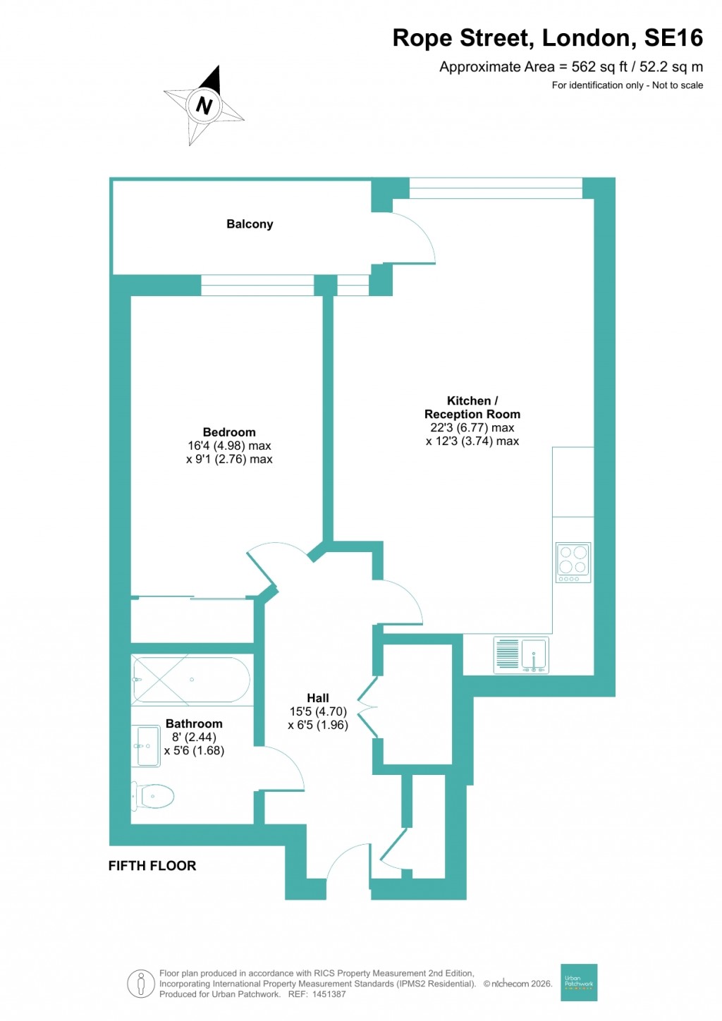 Floorplans For Rope Street, London