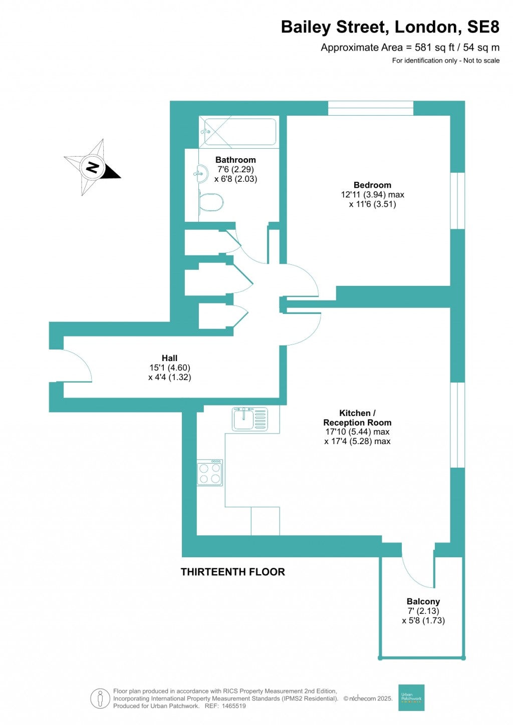 Floorplans For Bailey Street, London