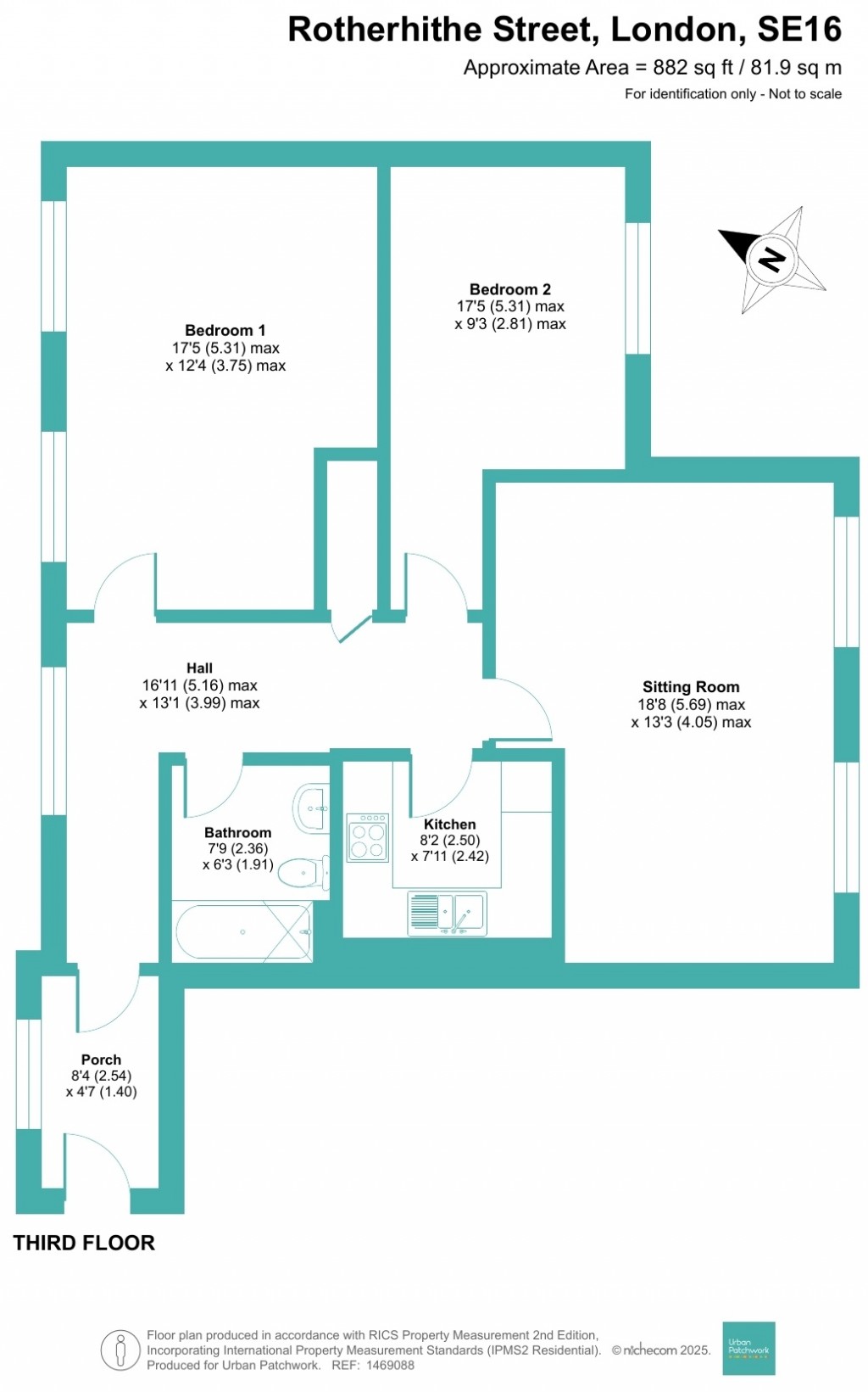 Floorplans For King & Queen Wharf, Rotherhithe Street, London